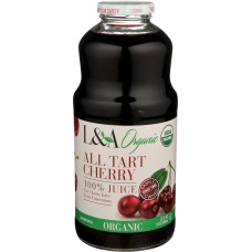 L & A JUICE: Organic All Tart Cherry, 32 oz