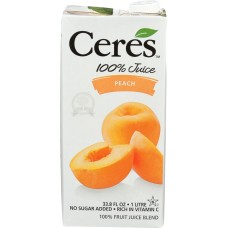 CERES: Peach Juice, 33.8 fo