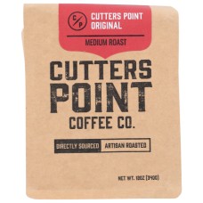 CUTTERS POINT COFFEE CO: Original Coffee Ground, 12 oz