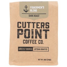 CUTTERS POINT COFFEE CO: Fishermens Blend Ground Coffee, 12 oz