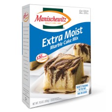 MANISCHEWITZ: Extra Moist Marble Cake Mix, 11.5 oz