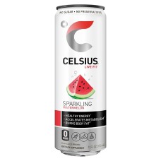 CELSIUS: Live Fit Sparkling Watermelon, 12 oz