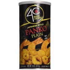 4C FOODS: Japanese Style Panko Plain Bread Crumbs, 8 oz
