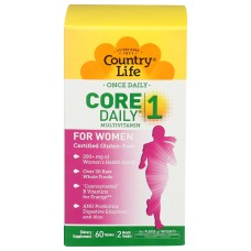 COUNTRY LIFE: Core Daily 1 For Women Multivitamin, 60 tb