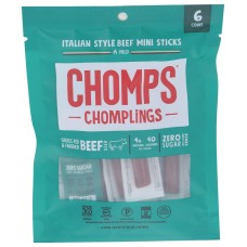 CHOMPS: Italian Style Beef Chomplings 6Ct, 3 oz