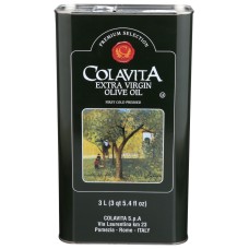 COLAVITA: Extra Virgin Olive Oil Premium Tin Can, 101.4 oz