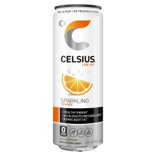 CELSIUS: Live Fit Sparkling Orange, 12 oz