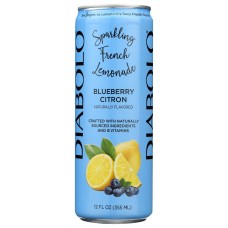 DIABOLO: Blueberry Citron Soda, 12 fo