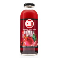 CULT COFFEE ROASTER: Pomegranate Hibiscus Botanical Infusion, 14 fo
