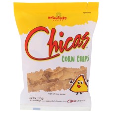 CHICAS: Original Corn Tortilla Chips, 8 oz