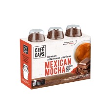 CAFE CAPS: Mexican Mocha Coffee, 6 cu