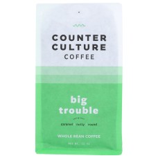 COUNTER CULTURE: Big Trouble Coffee Beans, 12 oz