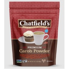 CHATFIELDS: Carob Powder Pouch, 16 oz