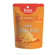 KAZE: Cheese Bites Cheddar Snack, 6 oz