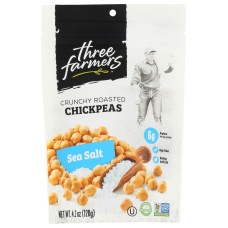 THREE FARMERS FOODS INC: Sea Salt Roasted Chickpeas, 4.2 oz