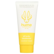 HUME SUPERNATURAL: All Body Deodorant Coconut Coast, 2 oz