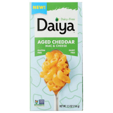 DAIYA: Dairy Free Aged Cheddar Mac and Cheese, 5.5 oz
