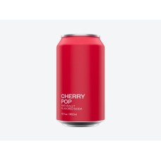 UNITED SODAS OF AMERICA: Cherry Pop Soda, 12 fo