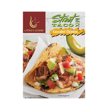 LITTLES CUISINE: Cascabel Chicken Street Tacos, 1 oz