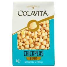 COLAVITA: Chickpeas Garbanzo Beans Carton, 13.4 oz