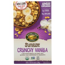 NATURES PATH: Sunrise Crunchy Vanilla Cereal, 10.6 oz