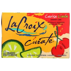 LA CROIX: Cerise Limon Cherry Lime Sparkling Water 8Pk, 96 fo