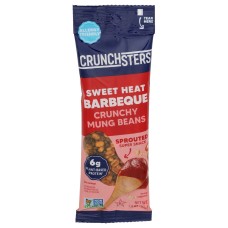 CRUNCHSTERS: Sweet Heat Barbeque Crunchy Mung Beans, 1.3 oz