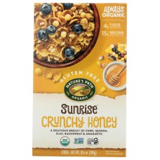 NATURES PATH: Sunrise Crunchy Honey Cereal, 10.6 oz