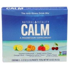 NATURAL VITALITY: Calm Packets, 8 bx