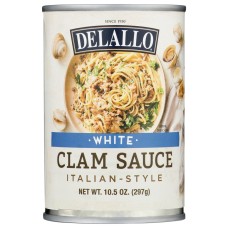 DELALLO: White Clam Sauce, 10.5 oz