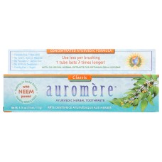 AUROMERE: Classic Licorice Ayurvedic Toothpaste, 4.16 oz