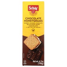 SCHAR: Chocolate Honeygrams, 6.7 oz