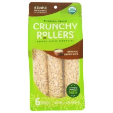 FRIENDLY GRAINS: Original Brown Rice Crunchy Rollers, 2.6 oz