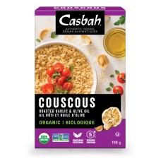 CASBAH: Roasted Garlic Olive Oil Couscous Organic, 7 oz
