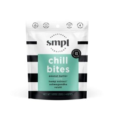 SMPL: Chill Bites Peanut Butter, 1.83 oz