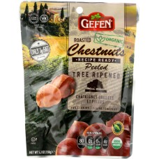 GEFEN: Organic Roasted Peeled Chestnuts, 5.2 oz