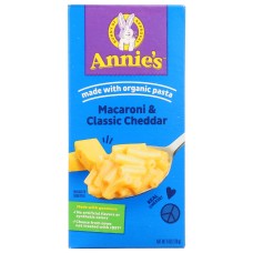 ANNIES HOMEGROWN: Classic Cheddar Mac and Cheese, 6 oz