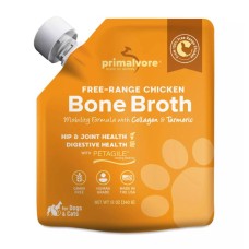 PRIMALVORE: Free Range Chicken Bone Broth, 12 oz