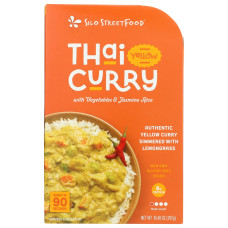 SILO STREETFOOD: Thai Yellow Curry with Vegetables and Jasmine Rice, 10.48 oz