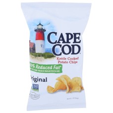 CAPE COD: Reduced Fat Original Salted Potato Chips, 5 oz