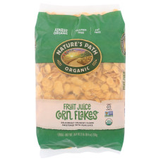 NATURES PATH: Fruit Juice Sweetened Corn Flakes Cereal, 26.4 oz