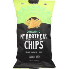 MY BROTHERS SALSA: Organic Corn Tortilla Chips, 10 oz