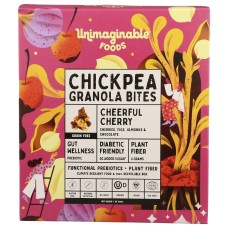 EFFI: Cheerful Cherry Chickpea Granola Bites, 7 oz