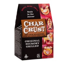 CHAR CRUST: Original Hickory Grilled Rub Seasoning, 4 oz