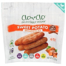 CLO-CLO VEGAN FOODS: Sweet Potato Breadsticks With Sugar And Cinnamon, 8.1 oz