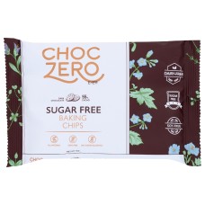 CHOCZERO: Dark Chocolate Baking Chips Sugar Free, 7 oz