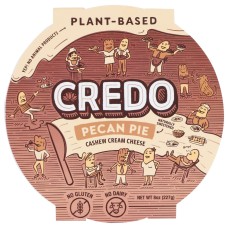 CREDO FOODS: Pecan Pie Cashew Cream Cheese, 8 oz