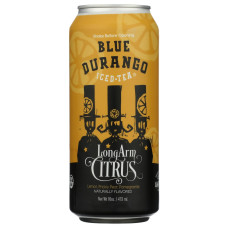 BLUE DURANGO ICED TEA: Long Arm Citrus Iced Tea, 16 fo