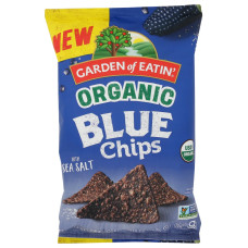 GARDEN OF EATIN: Organic Blue Corn Tortilla Chips, 14 oz GARDEN OF EATIN: Organic Blue Corn Tortilla Chips, 14 oz