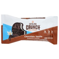 CATALINA CRUNCH: Chocolate Vanilla Sandwich Cookies, 1.7 oz